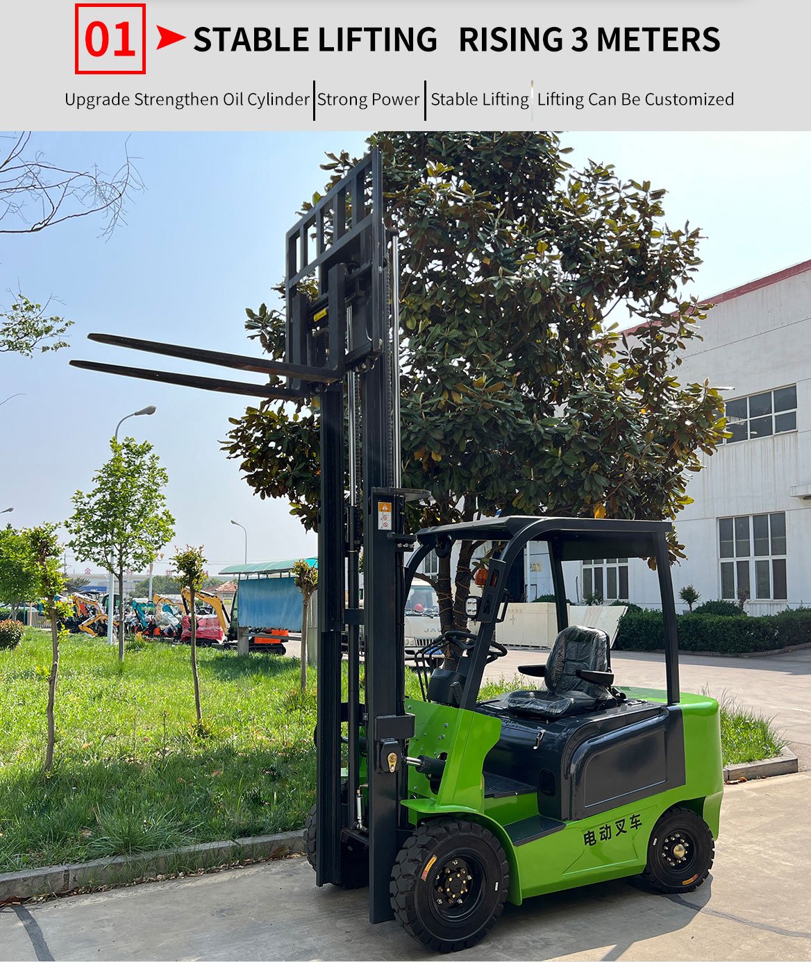 LEKING 2 Ton Electric Forklift - Image 6