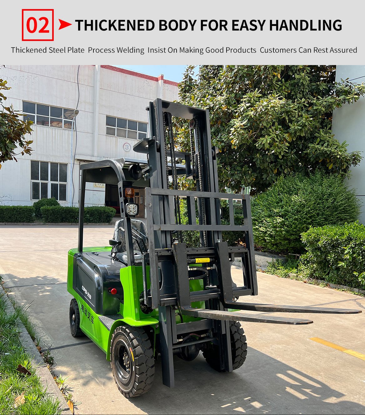 LEKING 2 Ton Electric Forklift - Image 8