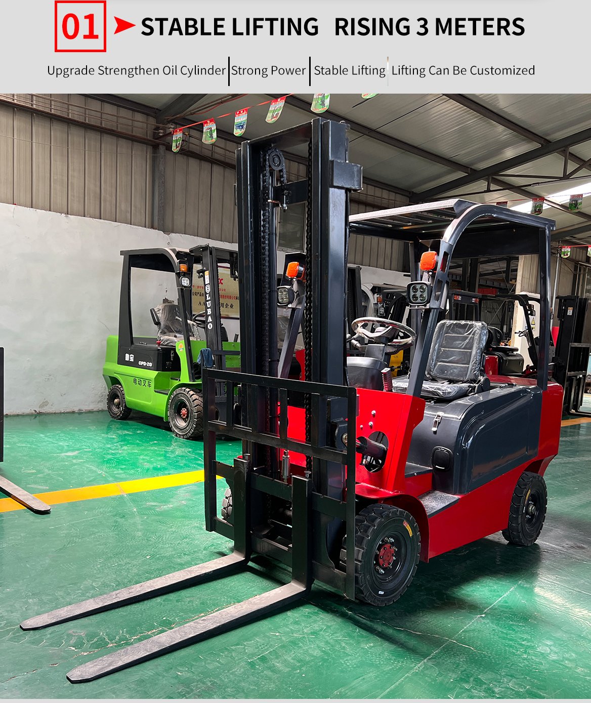 LEKING 1 Ton Electric Forklift - Image 8
