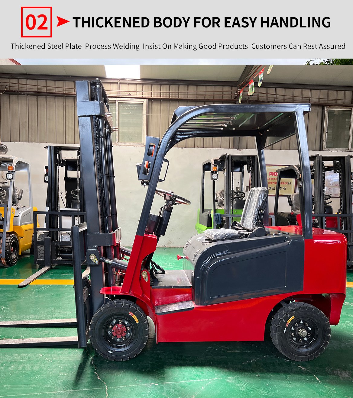 LEKING 1 Ton Electric Forklift - Image 11