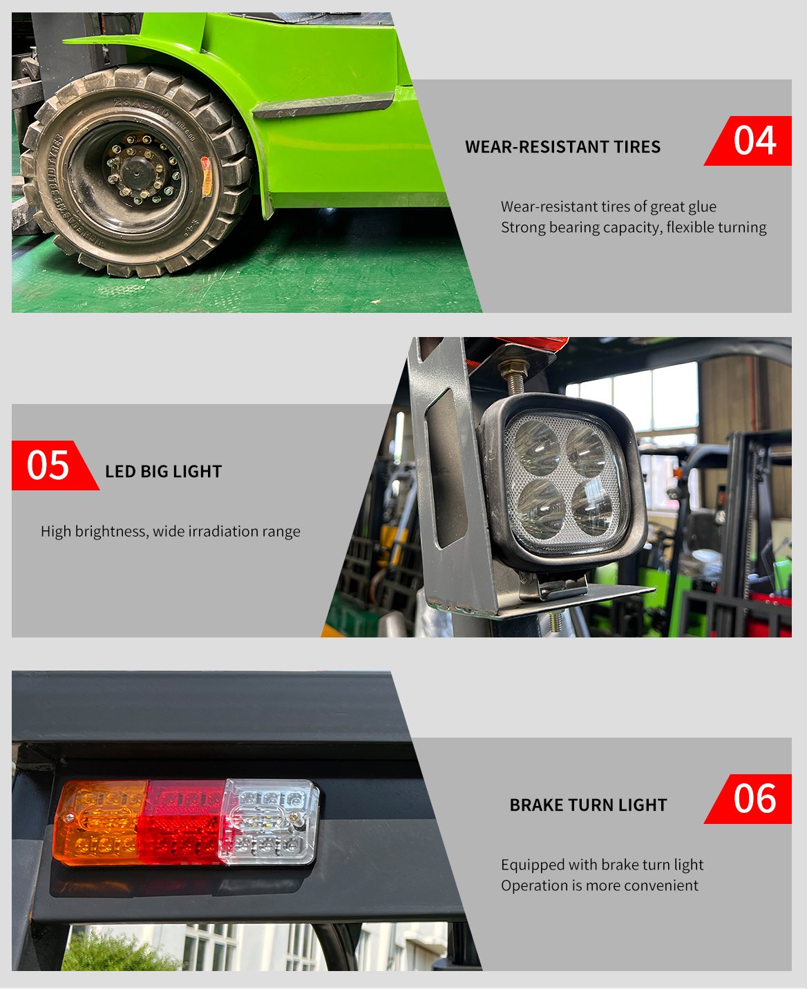 LEKING 3 Ton New Energy Electric Forklift - Image 12