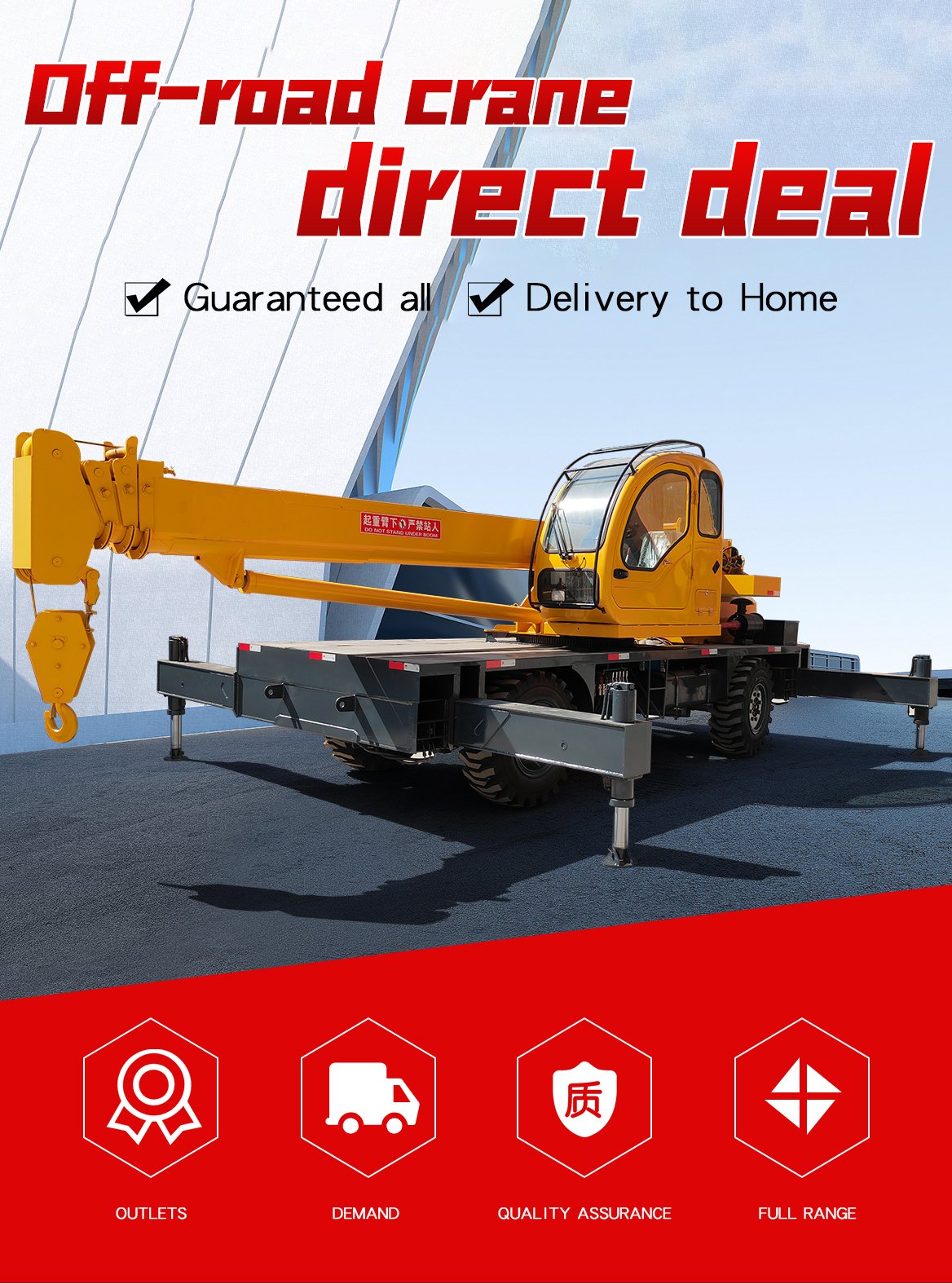 LEKING Off-road crane - Image 6