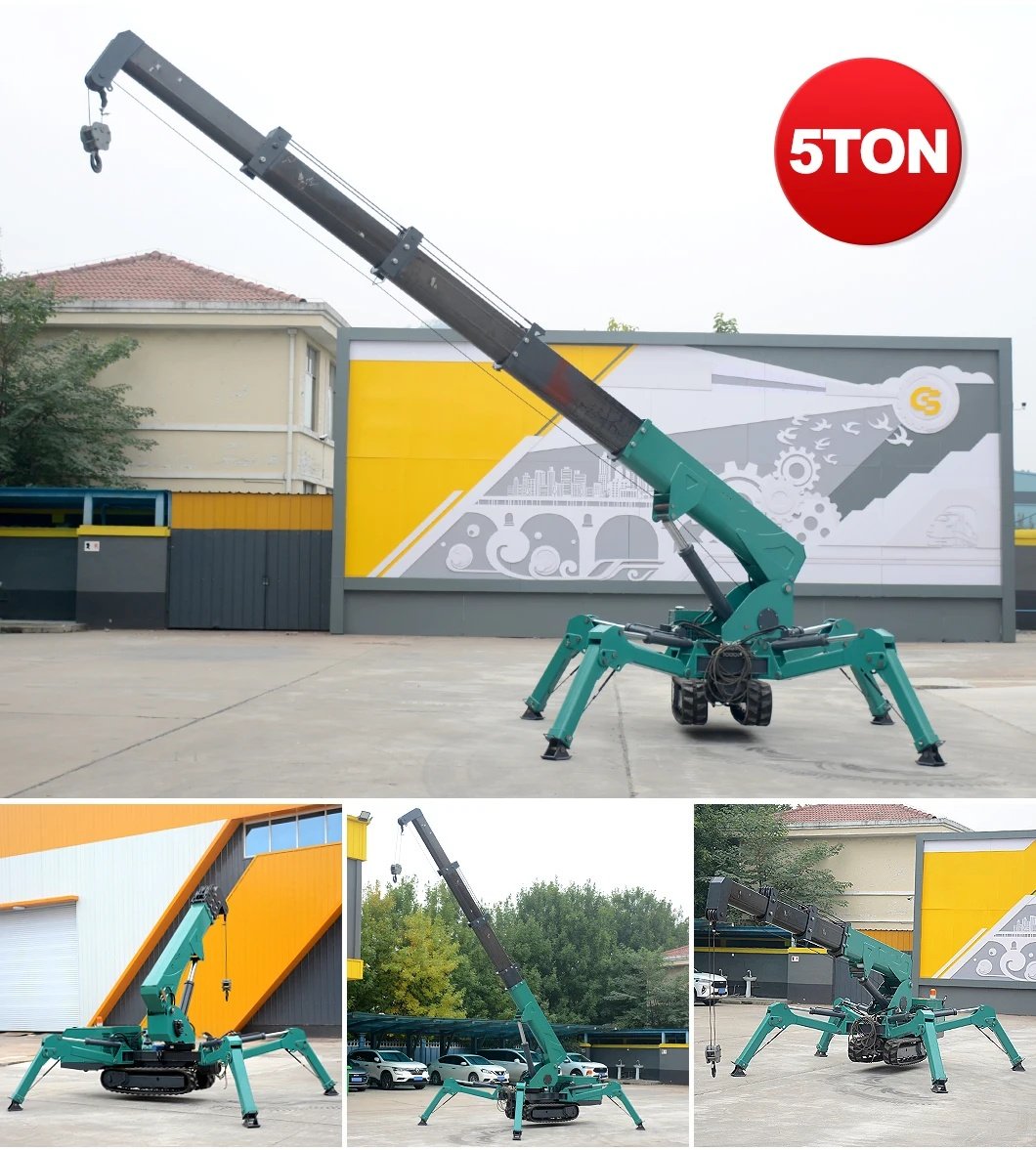 LEKING 3 tons spider crane - Image 2