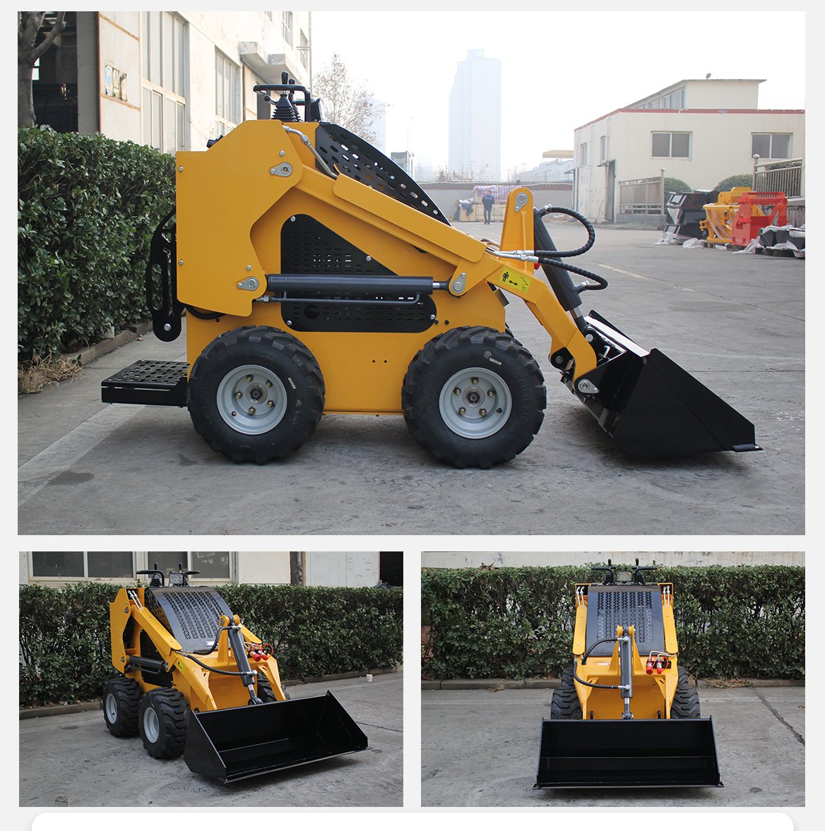 LEKING Wheeled Skid steel loader - Image 5